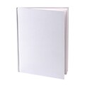 Ashley Hardcover Blank Book 6 x 8 Portrait, White, Pack of 12 (ASH10700-12)