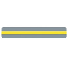 Ashley Productions Sentence Strip Reading Guide, 1-1/4 x 7-1/4, Yellow, Pack of 24 (ASH10800-24)