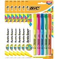 BIC Brite Liner Highlighters, Chisel Tip, Assorted Colors, 5/Pack, 6 Packs (BICBLP51ASST-6)