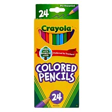 Crayola Colored Pencils, 24 Per Box, 3 Boxes (BIN4024-3)