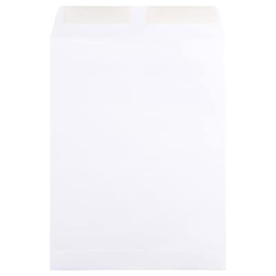 JAM Paper 9.5 x 12.5 Open End Catalog Envelopes, White, 25/Pack (1623198)
