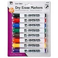 CLI Dry Erase Markers, Chisel Tip, Assorted, 8/Pack, 3 Packs (CHL47828-3)