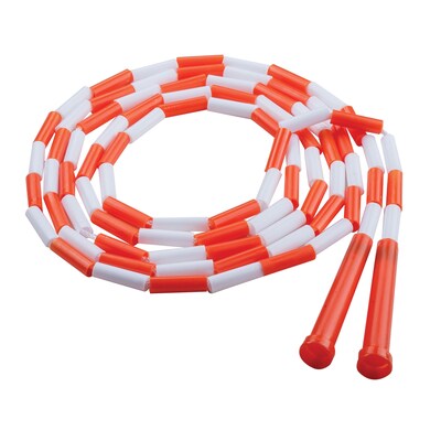 Champion Sports Plastic Segmented Jump Rope 10', Pack of 6 (CHSPR10-6)