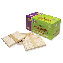 Creativity Street® Regular Craft Sticks, Natural, 1000 Per Pack, 2 Packs (CK-377501-2)