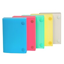 C-Line® 3 x 5 Index Card Case, Assorted Colors, Pack of 24 (CLI58335-24)