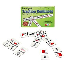 Learning Advantage The Original Fraction Dominoes, 2 Sets (CRE4080-2)