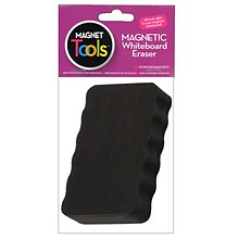 Dowling Magnets Dry Erase Magnetic Whiteboard Eraser, Assorted Colors, Pack of 6 (DO-735200-6)