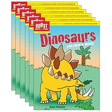 BOOST Dinosaurs Coloring Book, Pack of 6 (DP-494152-6)