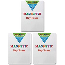 Flipside Magnetic Dry-Erase Whiteboard, 9 x 12, 3/Bundle (FLP10025-3)