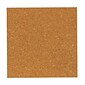 Flipside Natural Cork Tiles, 12" x 12", 4 Per Pack, 2 Packs (FLP10058-2)