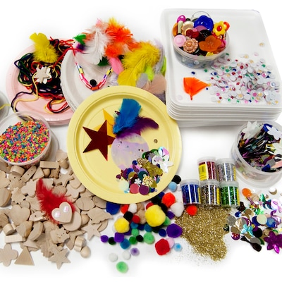 Hygloss® Collage Treasure Craft Box, Multicolored  (HYG9904)