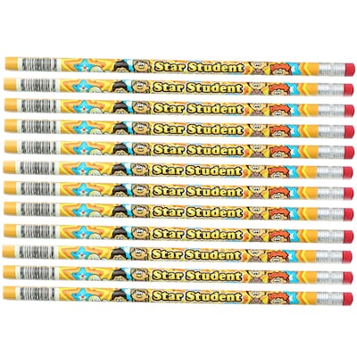 Moon Products Star Student Pencils, 12/Pack, 12 Packs (JRM2113B-12)