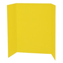 Pacon Presentation Board, 48 x 36, Yellow, 6/Pack (PAC3769-6)