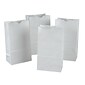 Creativity Street Kraft Bag, White, 6" x 3-5/8" x 11", 50/Pack, 2 Packs (PAC72005-2)