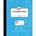 Pacon® Composition Book, 9.75 x 7.75, Grade 2 Ruling, 24 Sheets, Blue Marble, Pack of 24 (PACMMK37