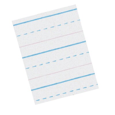 Zaner-Bloser Sulphite Handwriting Paper, 500 Sheets/Pack, 2/Packs (PACZP2412-2)