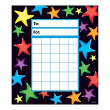 TREND Gel Stars Incentive Pad, 36 Sheets Per Pad, Pack of 6 (T-73052-6)