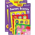 TREND Sweet Scents Stinky Stickers® Variety Pack, 480 Per Pack, 2 Packs (T-83901-2)