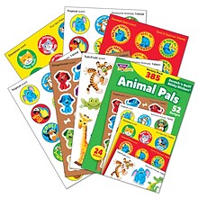 TREND Animal Pals Stinky Stickers® Variety Pack, 385 Per Pack, 2 Packs (T-83915-2)