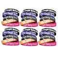 Teacher Created Resources I Was Caught Being Good Wristband Pack, 10 Per Pack, 6 Packs (TCR6573-6)