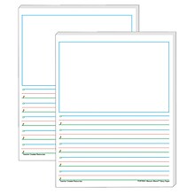 Teacher Created Resources Smart Start 1-2 Story Paper, 100 Sheets/Pack, 2 Packs (TCR76541-2)