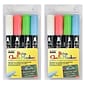 Marvy Uchida Chalk Markers, Bullet Tip, Assorted, 4/Pack, 2 Packs (UCH4804ED-2)