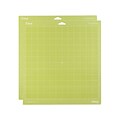 Cricut StandardGrip Machine Mat, 12 x 12, Green, 2/Pack (2001974)