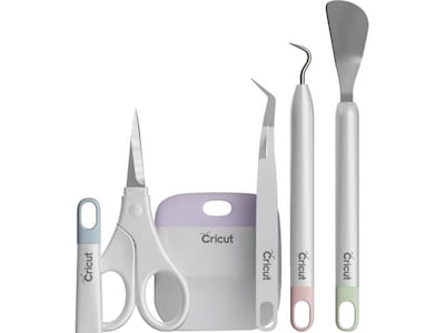 Cricut Basic Tool Set, Gray, 5/Pack (2006695)