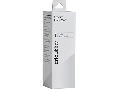 Cricut Joy Smart Iron-On, 24 x 5.5, White (2007201)