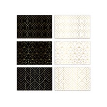 Better Office Cards with Envelopes, 4 x 6, Gold Foil, 100/Pack (64558-100PK)