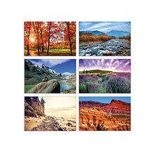 Better Office Cards with Envelopes, 4 x 6, Nature Landscape, 50/Pack (64569-50PK)