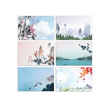 Better Office Cards with Envelopes, 4 x 6, Japanese, 100/Pack (64568-100PK)