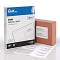 Quill Brand® Inkjet Address Labels, 3-1/3 x 4, White, 1,500 Labels (Comparable to Avery 8464)