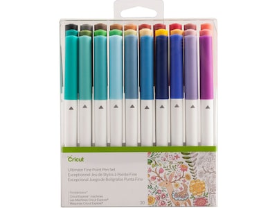 Cricut Ultimate Fine Point Pens, 30/Pack (2004060)