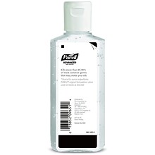 PURELL® Advanced Refreshing 4 oz. Gel Hand Sanitizer, 24/Carton (9651-24)