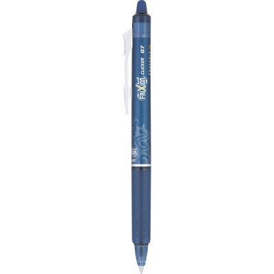 Pilot FriXion Ball Clicker Erasable Gel Pens, Fine Point, Navy Ink, Dozen (31457)