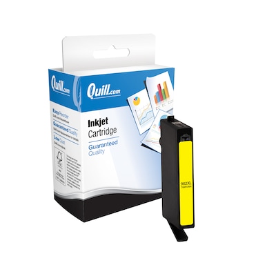 Quill Brand® HP 902XL Remanufactured Yellow Ink Cartridge, High Yield (T6M10AN#140)