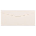 JAM Paper Strathmore #10 Business Envelope, 4 1/8 x 9 1/2, Natural White, 25/Pack (191170)
