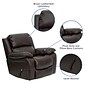 Flash Furniture LeatherSoft Rocker Recliners Brown (MENDA343991BRN)