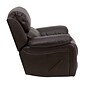 Flash Furniture LeatherSoft Rocker Recliners Brown (MENDA343991BRN)
