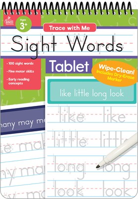 Carson Dellosa Education Trace with Me, Sight Words Tablet (705354)
