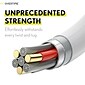 Overtime Apple MFi Certified Lighting USB 4ft Cable for iPhone/iPad/iPod Touch, White, Pack of 3 (CE14541A)
