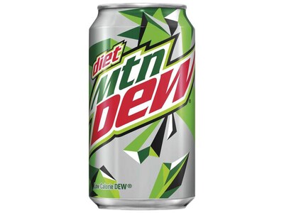 Mountain Dew Diet, 12 oz., 24 Cans/Carton (Z51302)