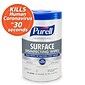 PURELL Professional Disinfecting Wipes, Fresh Citrus Scent, 110 Wipes/Container, 6/Carton (9342-06)