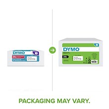 DYMO LabelWriter 2050830 Multi-Purpose Labels, 2-1/8 x 1, Black on White, 500 Labels/Roll, 24 Roll