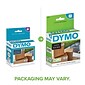 DYMO LabelWriter 30336 Multi-Purpose Labels, 2-1/8" x 1", Black on White, 500 Labels/Roll (30336)