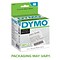DYMO LabelWriter 1763982 Polypropylene Shipping Labels, 2-5/16 x 4, Black on White, 250 Labels/Rol