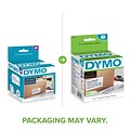 DYMO LabelWriter 30256 Large Shipping Labels, 4 x 2-5/16, Black on White, 300 Labels/Roll (30256)