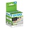 DYMO LabelWriter 30327 File Folder Labels, 3-7/16 x 9/16, Black on White, 130 Labels/Roll, 2 Rolls