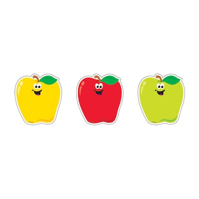 TREND Apples Mini Accents Variety Pack, 36 Per Pack, 6 Packs (T-10808-6)